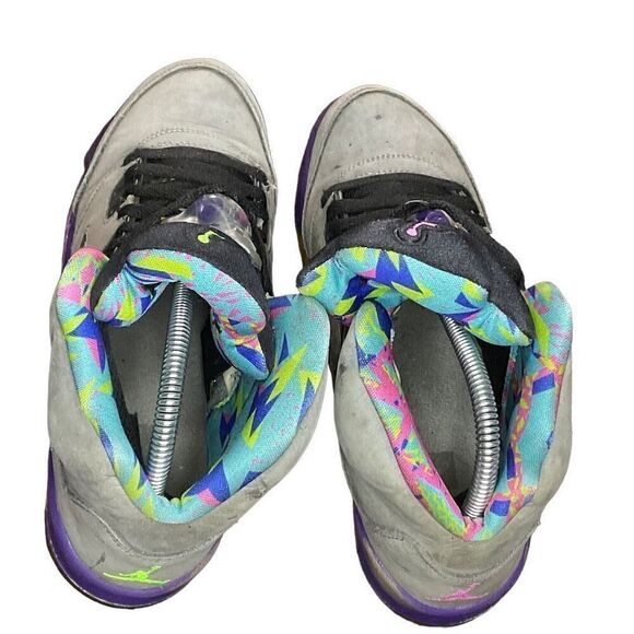 Nike Air Jordan 5 Retro Bel-Air 2013 (GS) 621959-090 Size 7Y - Picture 7 of 9